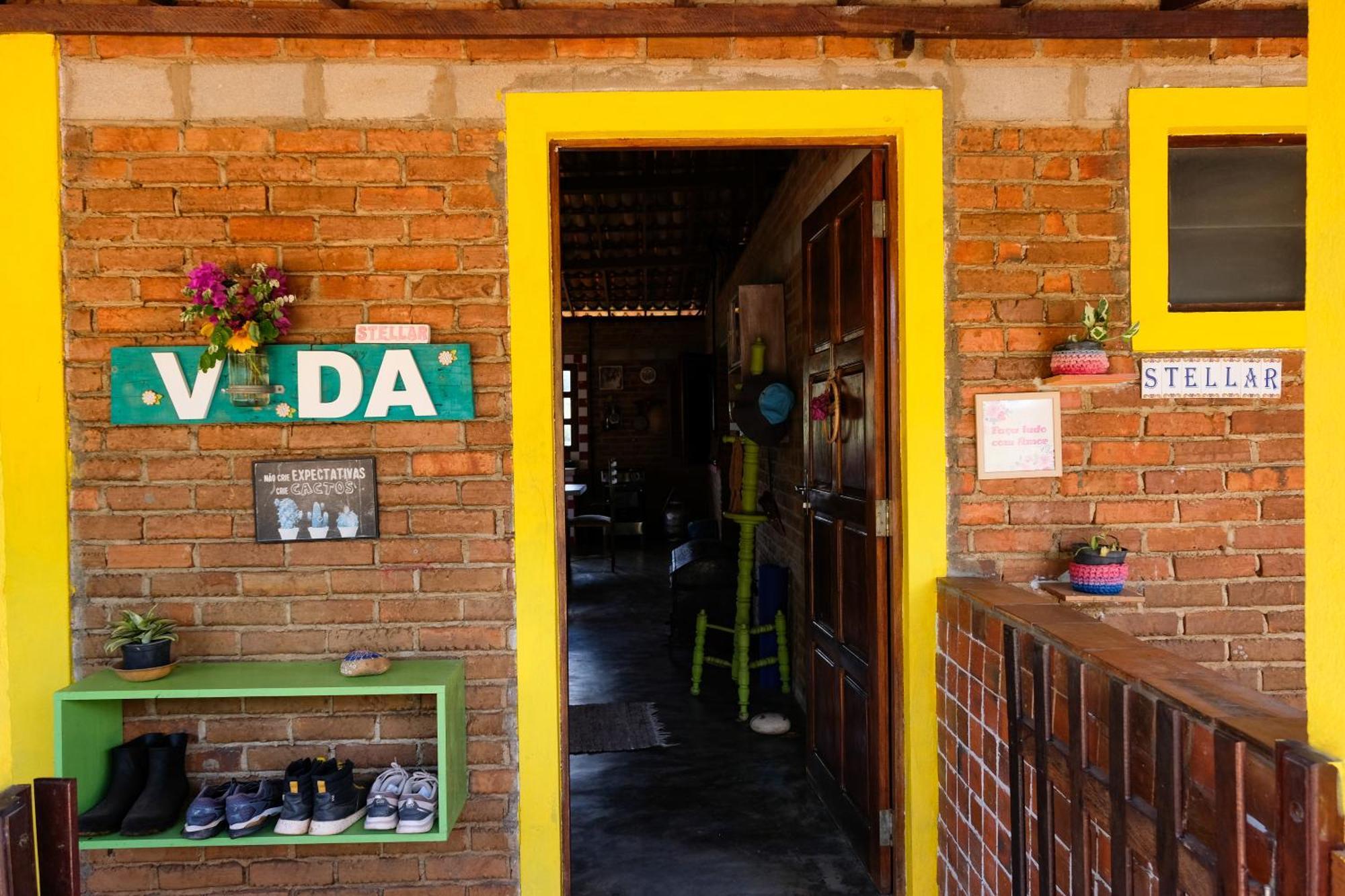 Chale Com Vista Privilegiada Pilões de Dentro Dış mekan fotoğraf