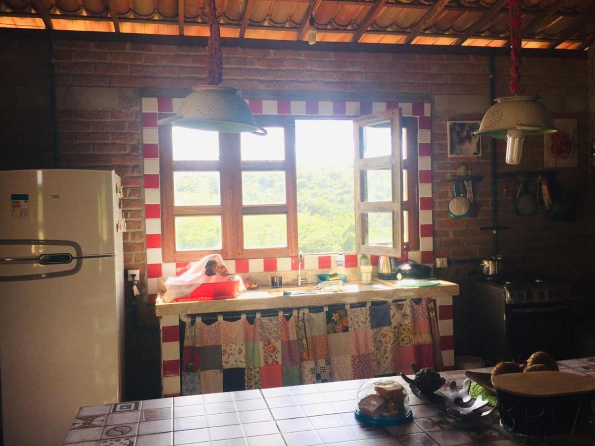 Chale Com Vista Privilegiada Pilões de Dentro Dış mekan fotoğraf
